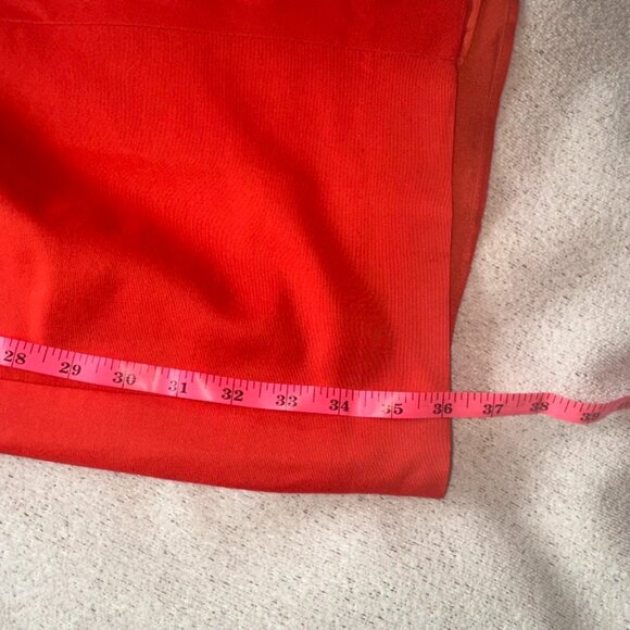 Vintage Valentino Red A-Line Shift Dress – Size 10 - Picture 9 of 13